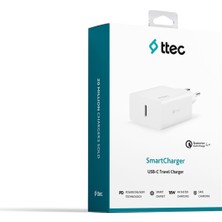 Ttec Smartcharger Pd / Qc 18W Seyahat Şarj Aleti
