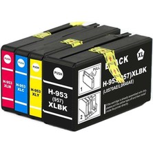 İnkwell Inkwell Hp 953XL Muadil Yüksek Kapasiteli Kartuş Seti Tüm Renkler