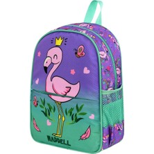 Alanç Gift Ana Sınıfı Çantası Flamingo Desen Ana Okulu Kız Çocuk Kreş Sırt Çantası