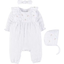 Idilbaby Kız Bebek 3'lü Tulum Takım