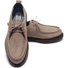 Içi Deri Dışı Nubuk Deri Erkek Casual Ayakkabı