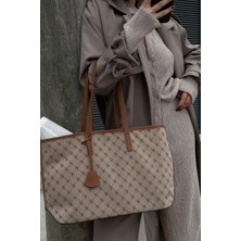 Shule Bags Monogram Bigger Omuz Çantasi Michelle Taba