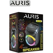 Auris KLN160 15W 4 Inç Rgb Taşınabilir Bluetooth Hoparlör