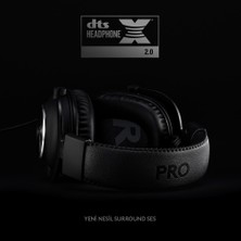 Logitech G Pro X 7.1 Surround Ses Oyuncu Kulaklığı - Siyah
