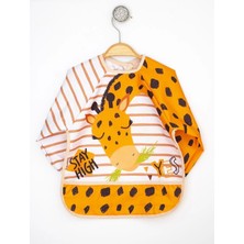 Bebechi 3 Lü Kombin(Zürafa- Aslan- Geyik) Set (Sıvı Geçirmez) Mama Önlüğü