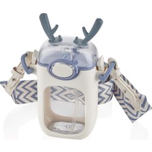 Vagonlife Diller Tritan Pipetli Krem Matara 400 Ml. T4014