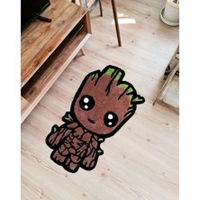 Baby Groot El Yapımı Tufting Halı