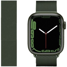 Nezih Case Watch 6/7/8/9/10/se/ultra/ultra2 44/45/49mm / Seri 10 46 / Seri 11 46mm Uyumlu Hasır Metal Kordon