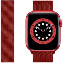 Nezih Case Watch 6/7/8/9/10/se/ultra/ultra2 44/45/49mm / Seri 10 46 / Seri 11 46mm Uyumlu Hasır Metal Kordon