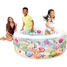 Toyfest Neşeli Şişme Oyun Havuzu Yuvarlak 152X56