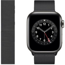 Nezih Case Watch 6/7/8/9/10/se/ultra/ultra2 44/45/49mm / Seri 10 46 / Seri 11 46mm Uyumlu Hasır Metal Kordon