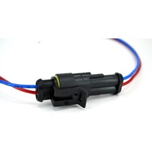 2 Kablolu Süper Seal Erkek Dişi Takım Elektrik Bağlantı Soketi