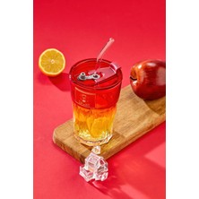 Ny Home Ayıcık Logolu , Cam Pipetli, Sızdırmaz Kapaklı - Kırmızı - Tekli