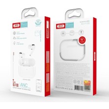 Hepsicinde Anc Gürültü Engelleyici Bluetooth Kulaklık Beyaz Stereo Ios Android Uyumlu V5.1 XO-F100
