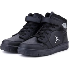 Cool Haykat Cırtlı Basketbol Spor Ayakkabı Erkek Çocuk Kauçuk Taban Mikrofiber Malzeme