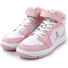 Cool Haykat Erkek Çocuk Cırtlı Basketbol Spor Ayakkabı Kauçuk Taban ve Mikrofiber Yapı