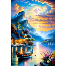 Aden Manzara Dekoratif Kanvas Tablo