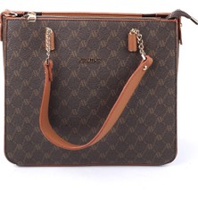 Armine 362 Nokta Baskılı Kadın El & Omuz Çantası