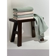 Plumehome 4'lü El Havlu Seti - 30X50 cm | Çeyizlik, Misafir, Mutfak, Banyo Için Hediye Havlu