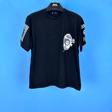 Tmb Maske Oversize Tişört Siyah