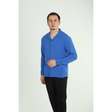 EG38 Ayrobin Gömlek Saks Mavi