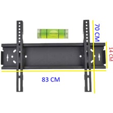 Clk Teknoloji  sharp LC-80UQ10E Tv LCD LED Televizyon Sabit Duvar Askı Aparatı 