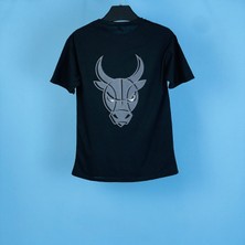 Tmb Bulls Oversize Tişört Siyah