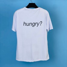 Tmb Hungry Panda Oversize Tşört Beyaz