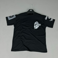 Tmb Maske Oversize Tişört Siyah