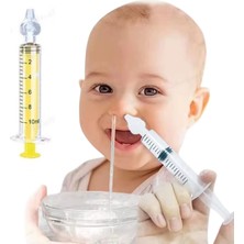 Yeniden Kullanılabilir, Manuel Burun Temizleyici 10ML Kapasiteli Burun Açıcı Şırınga