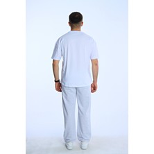 EG38 Düz Baggy Eşofman Açık Gri
