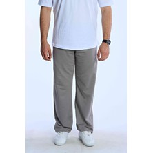 EG38 Düz Baggy Eşofman Koyu Gri