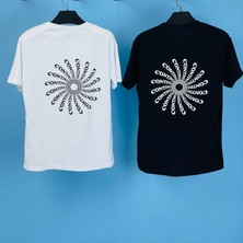 Countinuou Oversize Tişört Beyaz