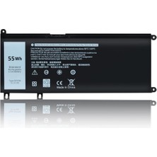 Dell G3 3579, 3779, 33YDH 9nf2 W7NKD 7fhhv P30E 81PF3 Batarya Pil