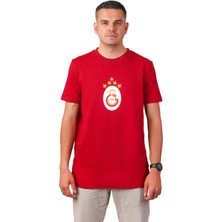 Galatasaray 5 Yıldız Kırmızı Forma T-Shirt Erkekler İçin  Tasarım