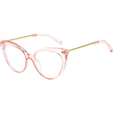 Toz Vintage Pembe Toreza Mavi Işık Korumalı Vintage & Retro Gözlük