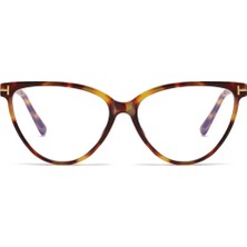 Toz Vintage Leopar Tefra Mavi Işık Korumalı Retro Vintage Gözlük