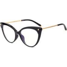 Toz Vintage Siyah Toreza Mavi Işık Korumalı Vintage & Retro Gözlük