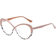 Toz Vintage Leopar Yanova Mavi Işık Korumalı Vintage & Retro Gözlük