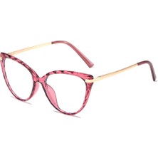 Toz Vintage Pembe Yorina Mavi Işık Korumalı Vintage & Retro Gözlük