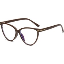 Toz Vintage Kahverengi Tefra Mavi Işık Korumalı Retro Vintage Gözlük