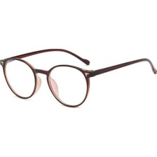 Toz Vintage Tali Kahverengi Mavi Işık Korumalı Retro Vintage Gözlük