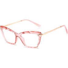 Toz Vintage Pembe Zidora Mavi Işık Korumalı Vintage & Retro Gözlük