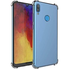 Caseart Huawei Y6S ile Uyumlu Kapak Köşe Korumalı Airbag Antishock Şeffaf Silikon Kılıf