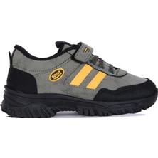 Skuaıter BLM-5090 Haki Cırtlı Erkek Çocuk Kışlık Spor Ayakkabı