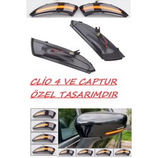 Renault Clio 4 Animasyonlu ayna LED Sinyali