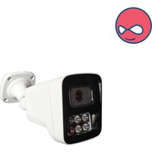 XM Pro 5 Kameralı 6 Warm Ledli 5mp 3.6 Sony Lens Gece Renkli Gösteren Yüksek Kaliteli Metal Kasa Güvenlik Kamera Seti