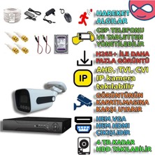 XM Pro 1 Kameralı Gece Renkli Gösteren Güvenlik Kamera Seti - BEYXM303SET1
