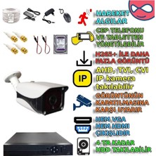 Btxm336set1 - 1 Kameralı 5mp Sony Lens Metal Kasa Akıllı Güvenlik Seti