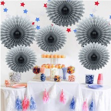 Gümüş Yelpaze Süs 50CM 2'li KM-SUS-0943